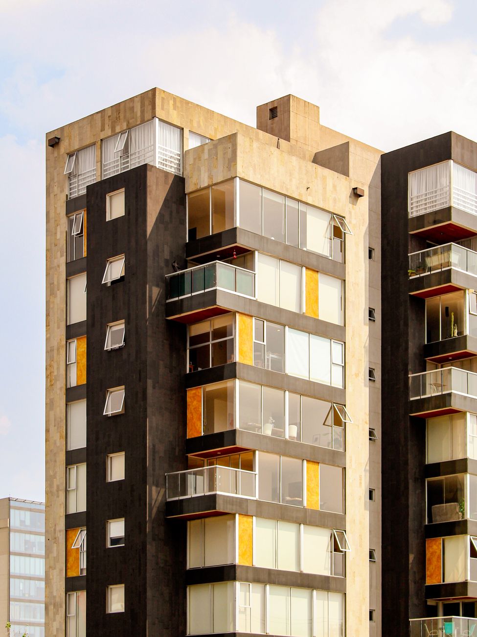 Buildings and apartments