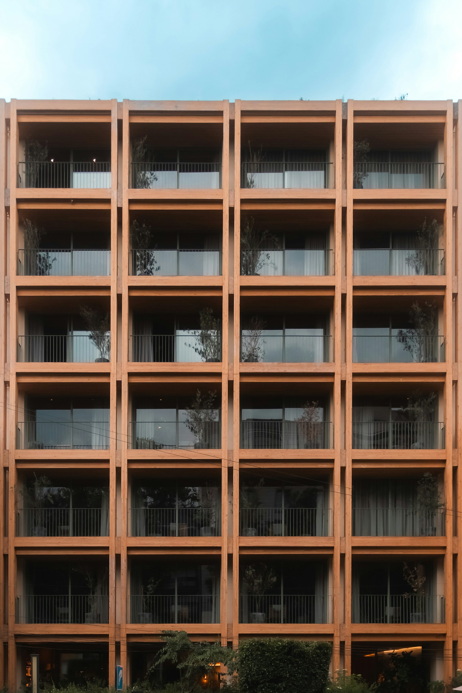 Mexican modern residential building