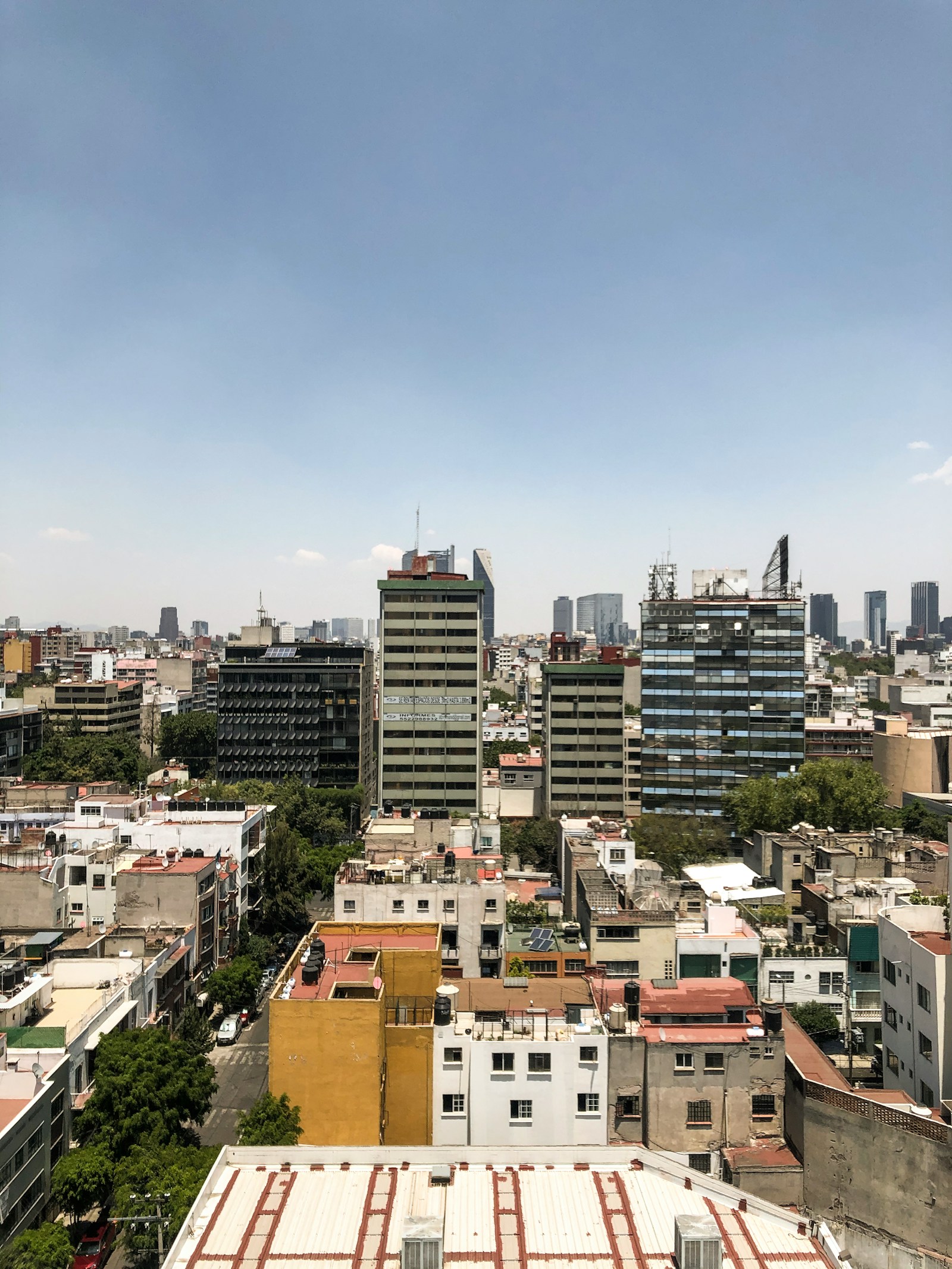 Mexico City skyline
